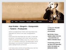Tablet Screenshot of anjakrabbe.com